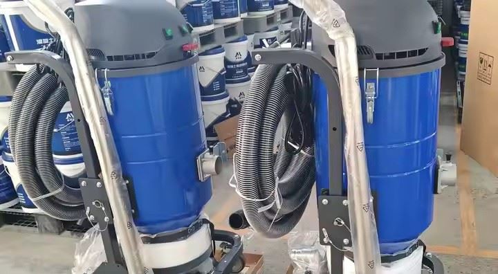 Double Vacuum Cleaner Dust-free Wall Concrete Floor Polisher With Vacuum Cleaner